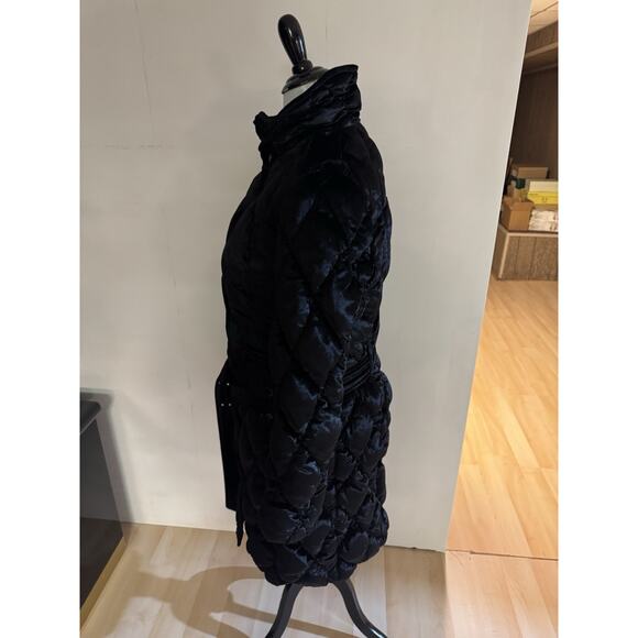 BURBERRY LONDON WOMEN’S BLACK PUFFER COAT XL . Tags located in the pocket. - Picture 2 of 16